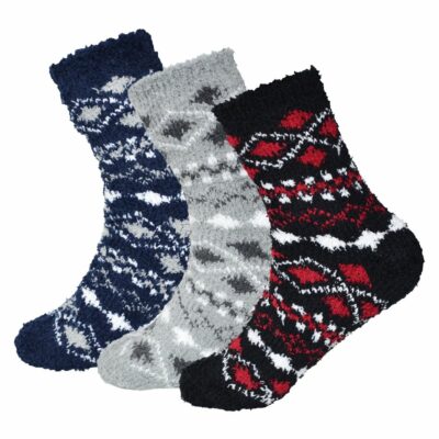 ženske tople mekane čarape s uzorkom 4 zlatex